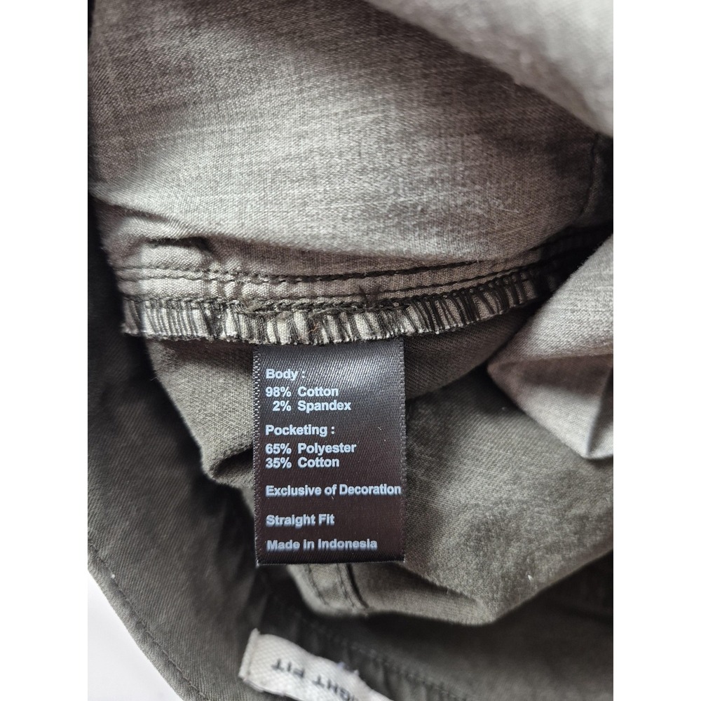 Flint And Tinder 365 Pants Mens 34x30 Gray Straight Fit Stretch Denim Huckberry - Picture 8 of 16